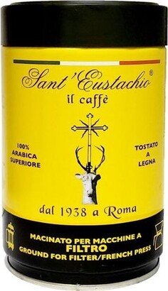 Santeustachio Sant Eustachio Filtro Grind Coffee in can (Pack of 2)