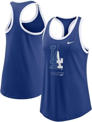 Women's Royal Los Angeles Dodgers Tech Tank Top