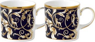 Cornucopia Mugs, Set Of 2