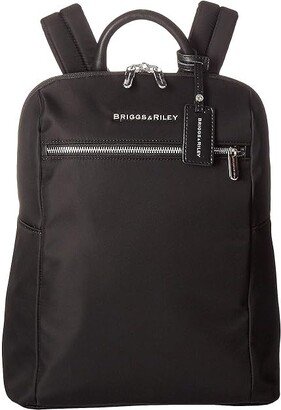 Slim Small Backpack (Black) Backpack Bags