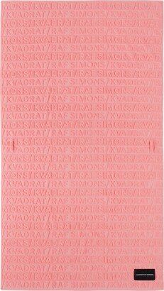 Kvadrat/Raf Simons Pink Beach Towel