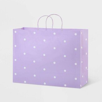 Large Dot Gift Bags Purple - Spritz™
