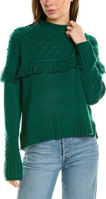 Rosebud Wool & Cashmere-Blend Sweater