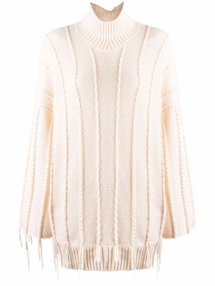 Fringed Cashmere Jumper