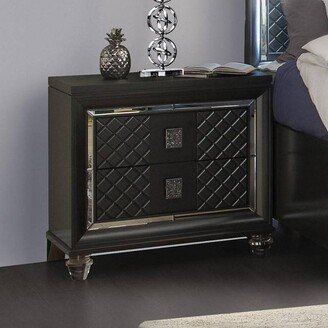 30 Sawyer Nightstand Metallic Gray