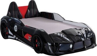 Twin Tarryton Car Kids' Bed with LED Lights and Sound - miBasics