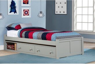 Hillsdale Kids and Teen Pulse Twin Platform Bed, Gray