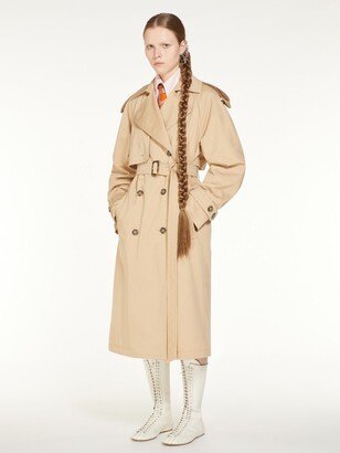 Waterproof cotton trench coat