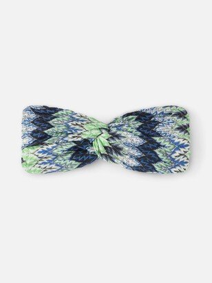 Woman Bluette Chevron Hairband