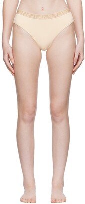 Beige Greca Border Briefs