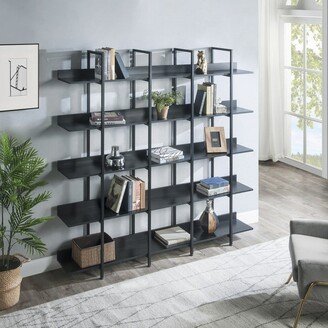 Tiramisubest Vintage 5 Tier Bookcase Bookshelf