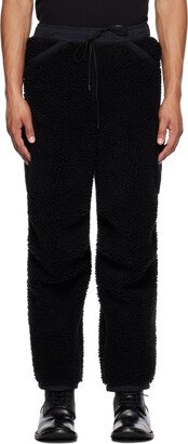 Black Boa Cargo Pants