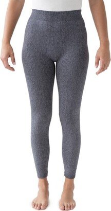 Women's Faux Denim Leggings-Grey Small/Medium