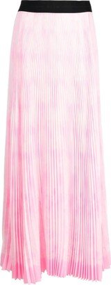 Pleated Maxi Skirt-AC