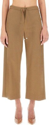 'S Max Mara Drawstring Straight Leg Trousers-AC