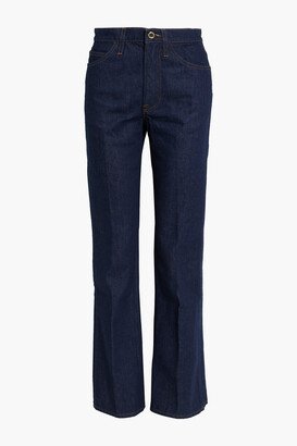 Le Italien high-rise flared jeans