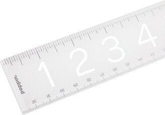 Poppin Acrylic Ruler White