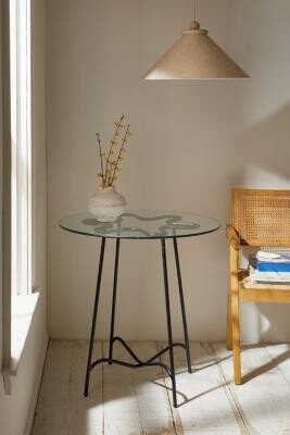 Ophelia Bistro Table - Black 76.2cm x H: 76.5cm