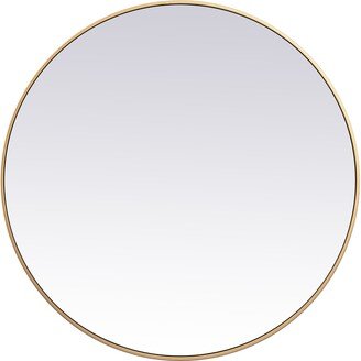 Eternity 39 Diameter Circular Beveled Metal Framed-AA