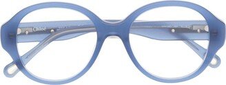 Mirtha round-frame glasses