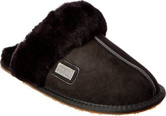 Closed Suede Slipper-AB