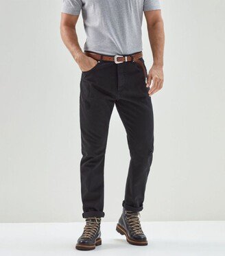 Distressed Straight Jeans-AC