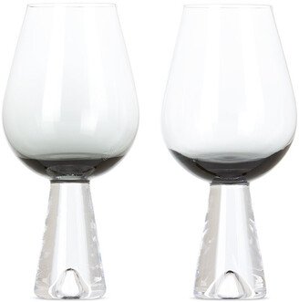 Black Tank Wine Glass Set