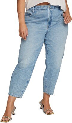 Idol High Waist Straight Leg Mom Jeans