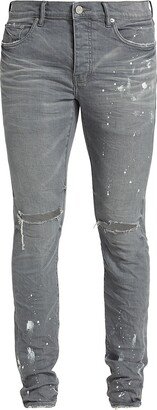 P001 Worn Stretch Skinny Jeans