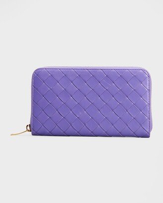 Zip Around Napa Intrecciato Wallet