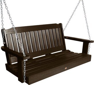 Highwood Lehigh 4-Foot Eco-friendly Synthetic Wood Porch Swing