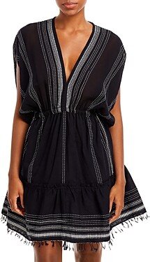 Leliti Short Plunge Swim Cover Up Dress