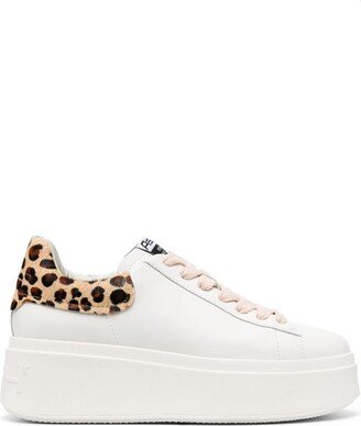 Moby leopard-print platform sneakers