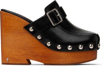 Black Close Toe Clogs