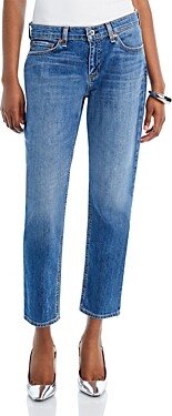 Dre Low Rise Ankle Slim Boyfriend Jeans in Julienne