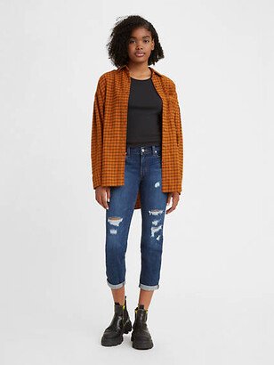 Boyfriend Mid Rise Women's Jeans - Breakdown