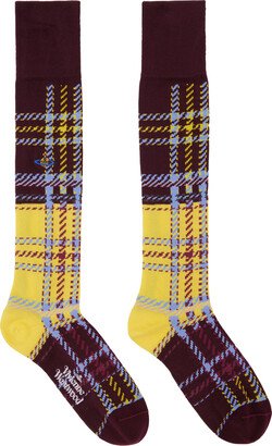 Burgundy MacAndy Socks