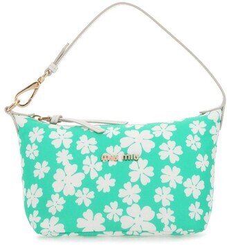 Floral Printed Hobo Bag