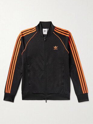 Adicolor Classics Logo-Embroidered Striped Tech-Jersey Track Jacket