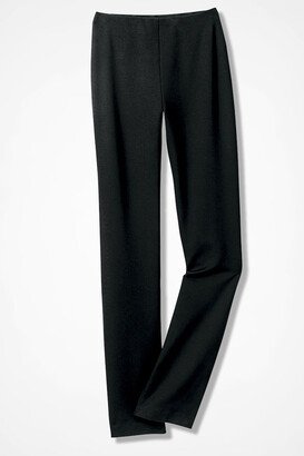 Women's Ponte Perfect Holly Pants - Black - PXS - Petite Size