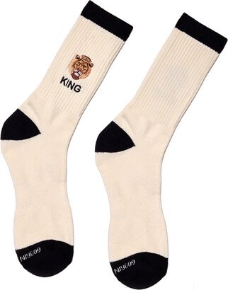 Mighty Mane Mens Crew Socks