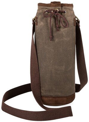 Waxed Canvas Wine Tote