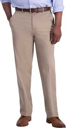 Men's Iron-Free Premium Khaki™ Classic Fit Flat-Front Pants Med Khaki