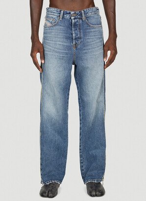 D-rise Straight Leg Jeans - Man Jeans Blue 28