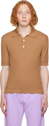 Brown Greca Polo