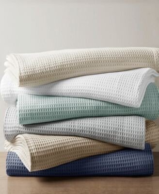 Waffle Weave Cotton Blanket Collection