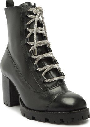 Kaile Mid Glam Lace-Up Bootie