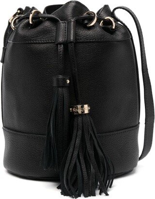 Vicki leather bucket bag-AB