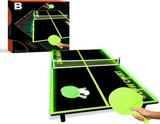 Black Series Glow-In-The-Dark 40 Table Tennis Set