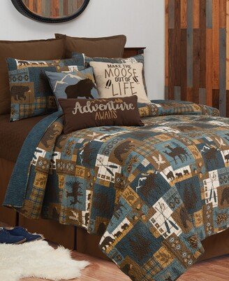 Timber Trails Sky King Quilt Set, 3 Pieces